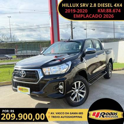 TOYOTA HILUX 2.8 4X4 CS 16V TURBO DIESEL 2P MANUAL